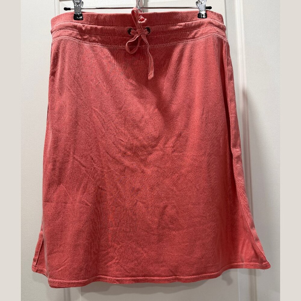 Coral Pink J. Crew Casual Midi Skirt